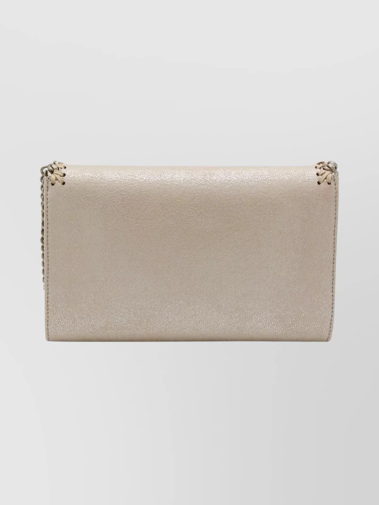 Stella Mccartney Metallic Chain Strap Shoulder Bag