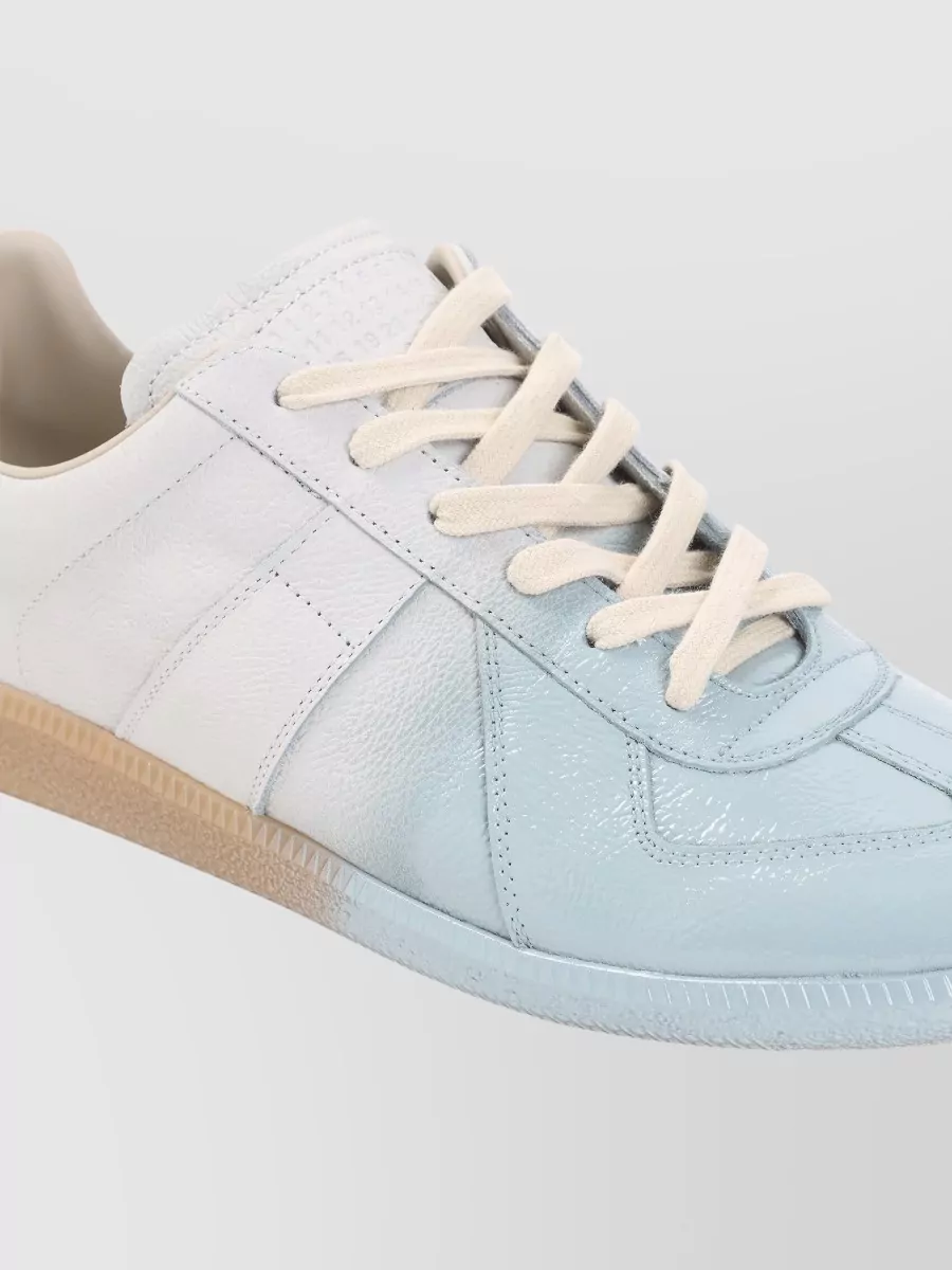 Maison Margiela Leather Low-Top Sneakers