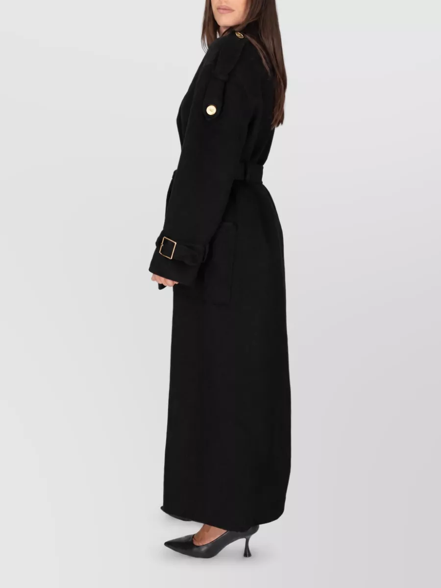 Elisabetta Franchi Wool Fitted Jacket
