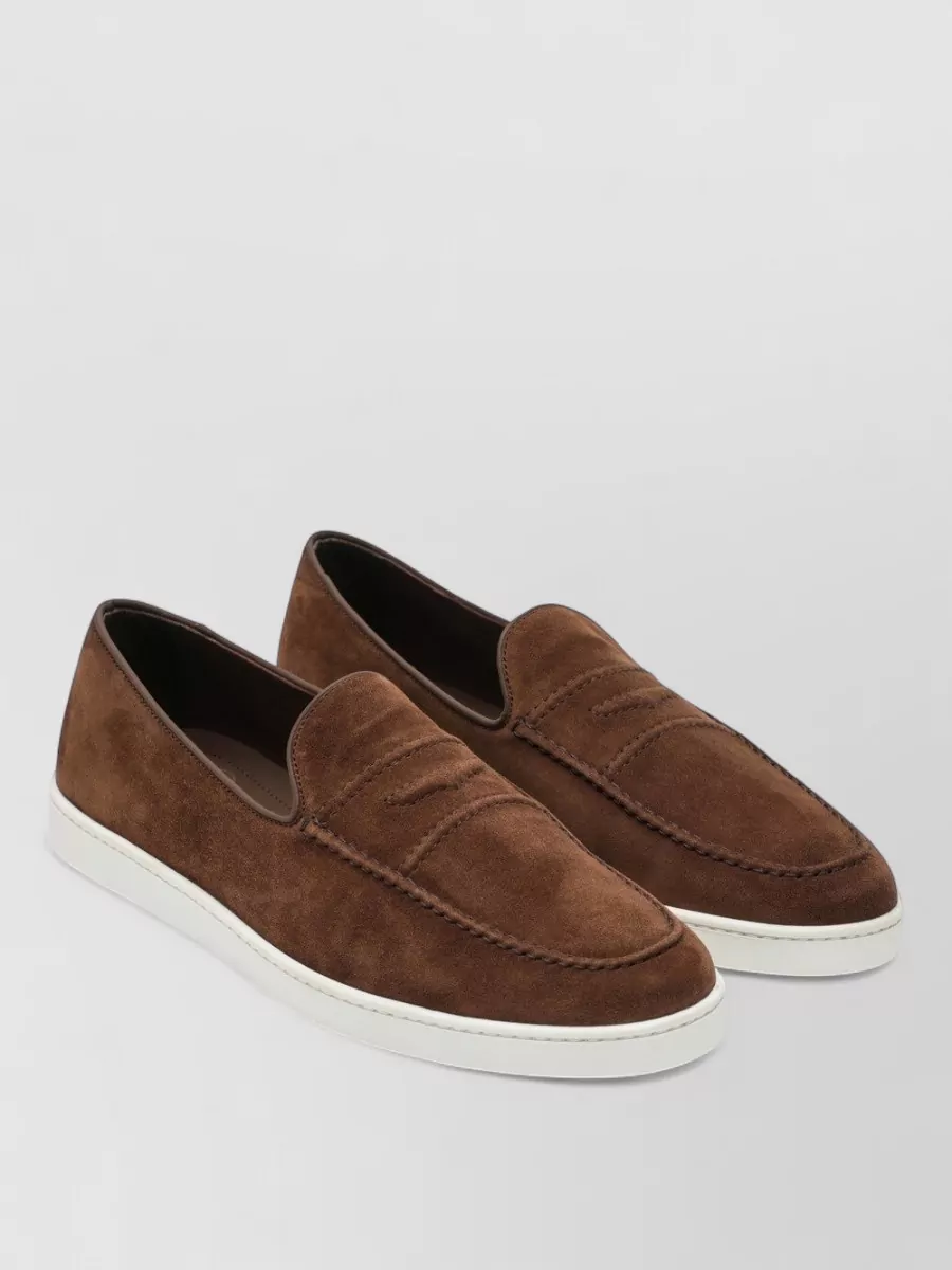 Church's suede loafers