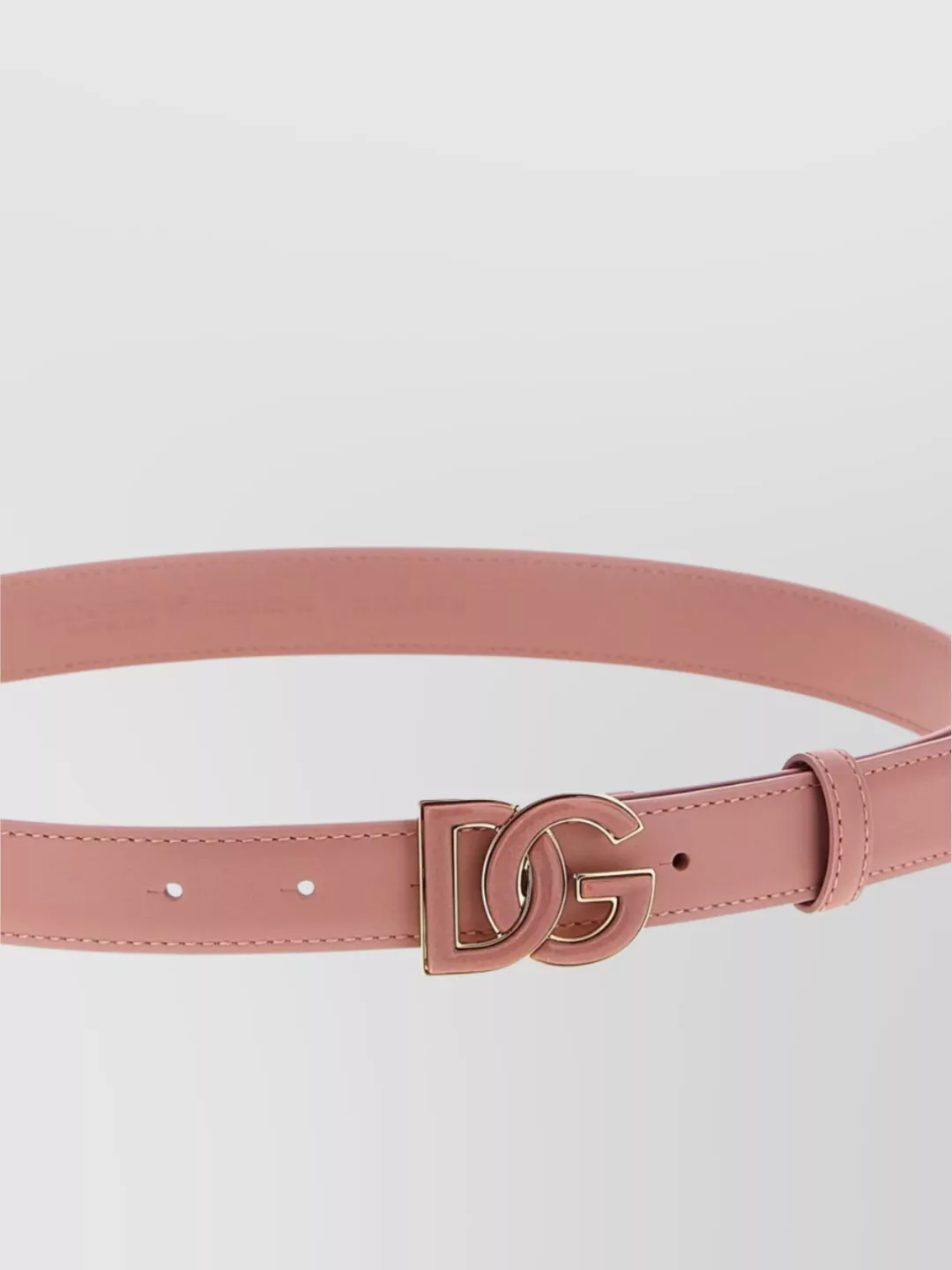 Dolce&Gabbana Brand Logo Adjustable Length Belt