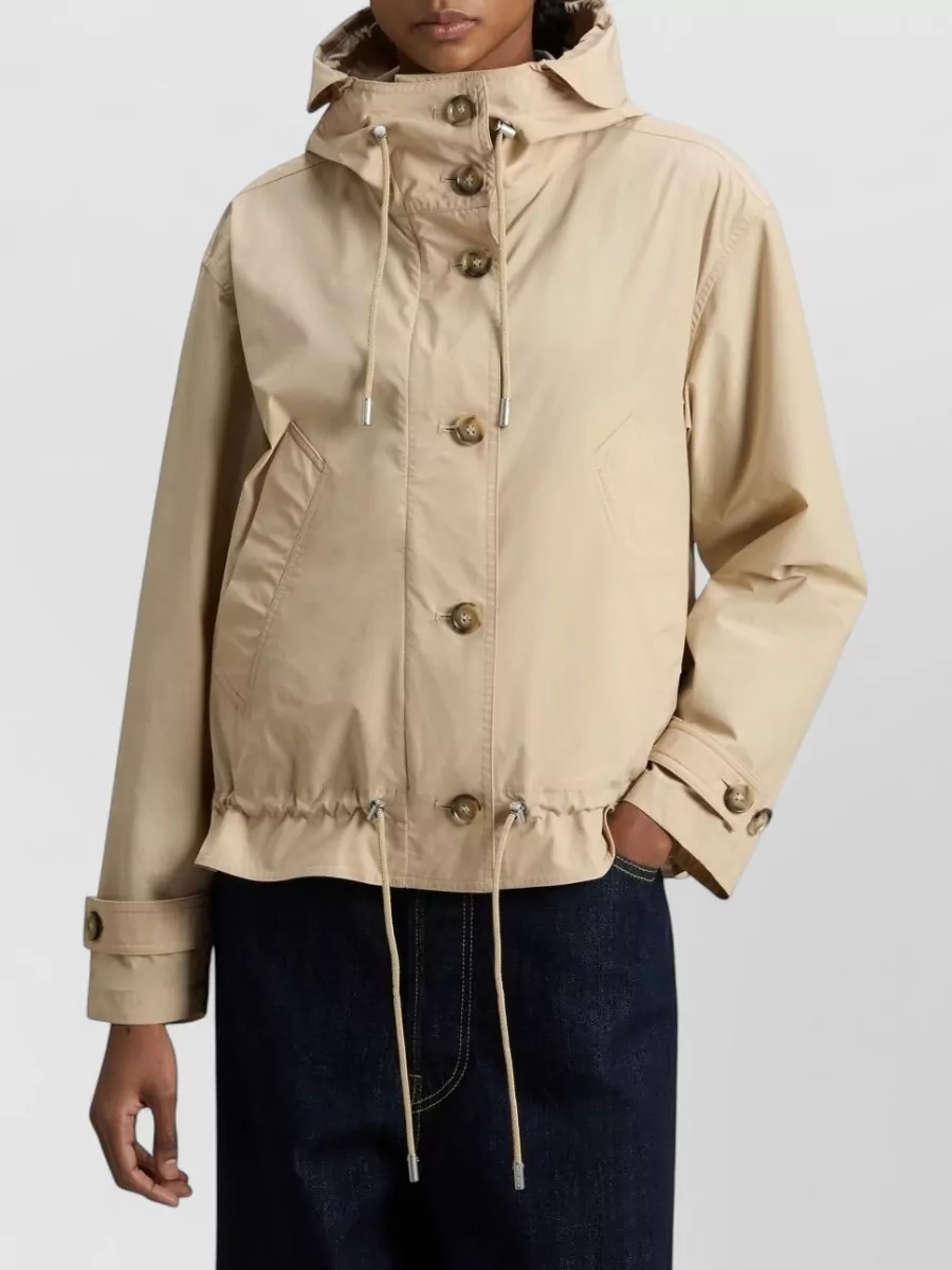 Woolrich Cropped Hooded Jacket