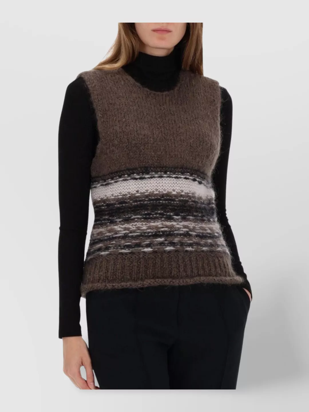 Our Legacy Sleeveless Knitted Crew Neck Top