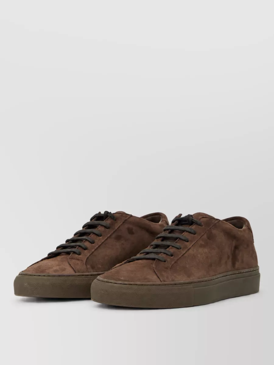 Common Projects suede lace-up sneakers