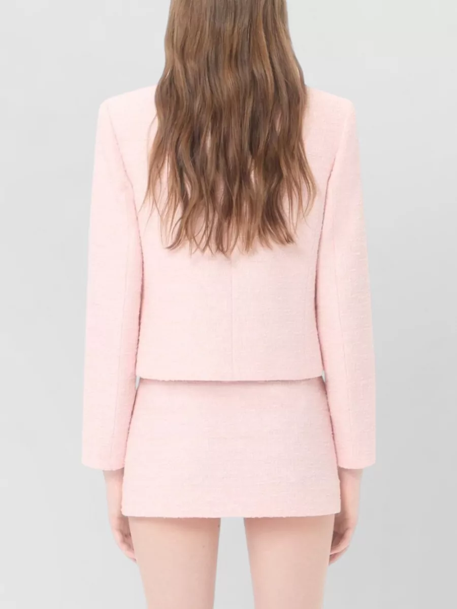 Valentino Textured Tweed Jacket