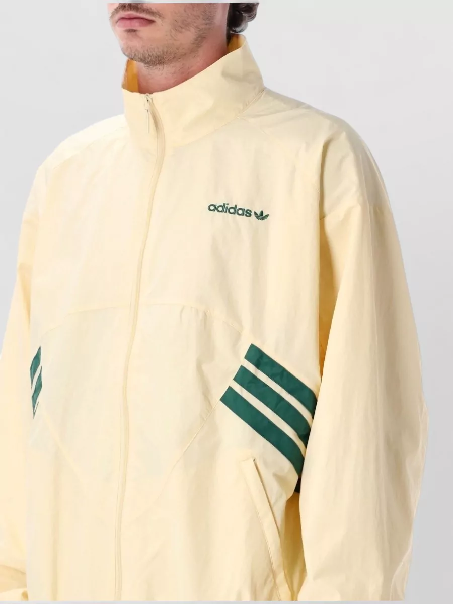 Adidas Originals Loose-Fit High-Neck Track Jacket
