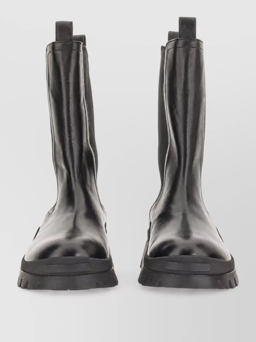 Dsquared2 leather ankle boots