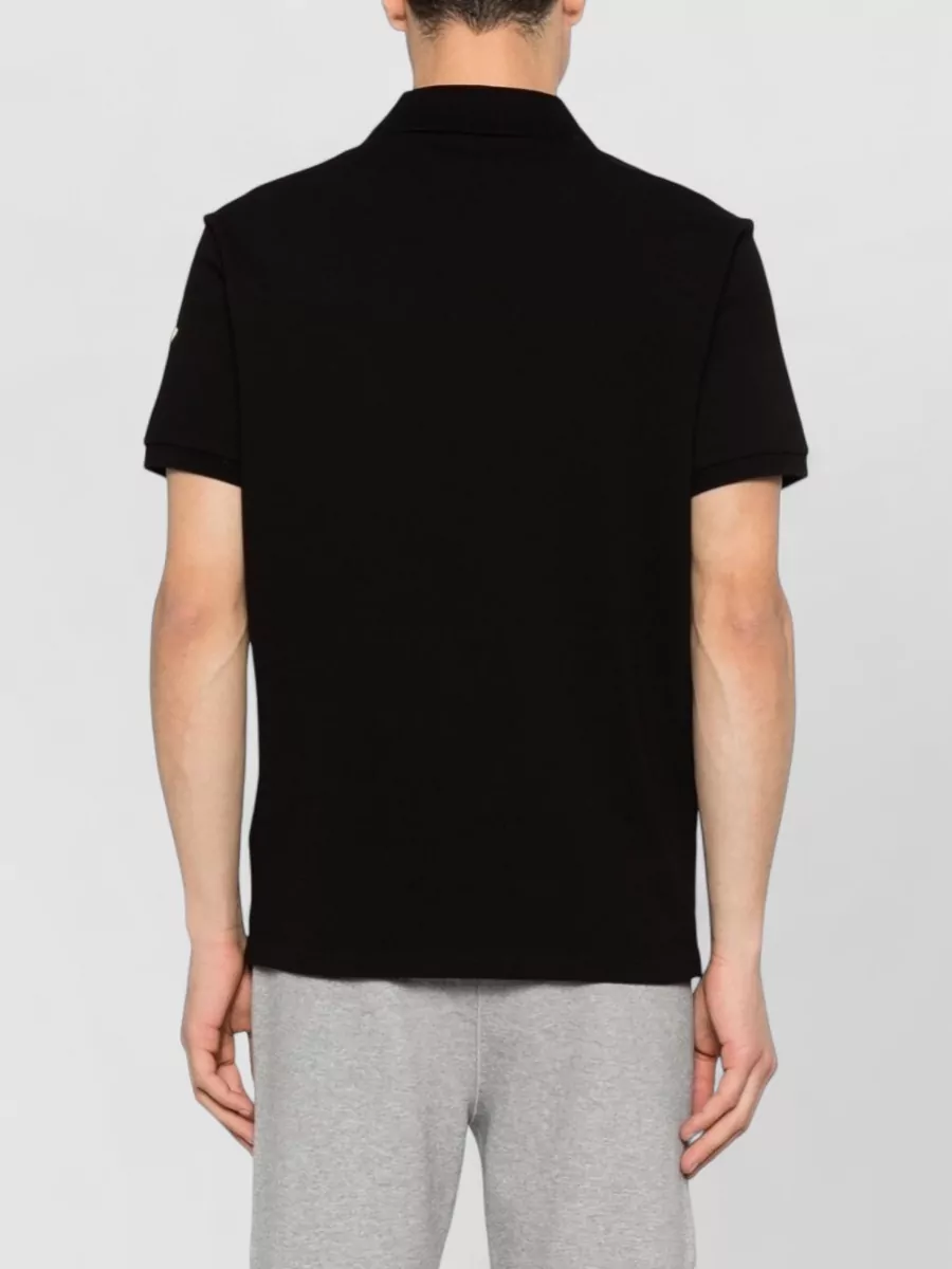 Moncler Cotton Short-Sleeve Polo Shirt