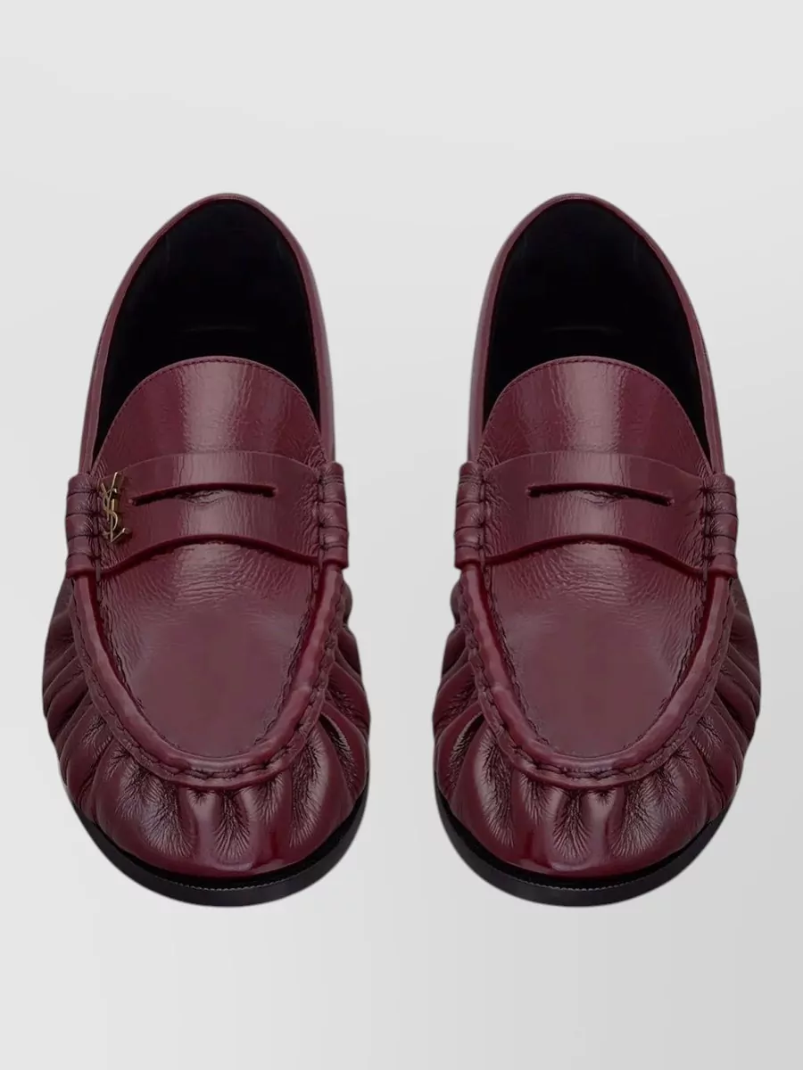 Saint Laurent Leather Loafers