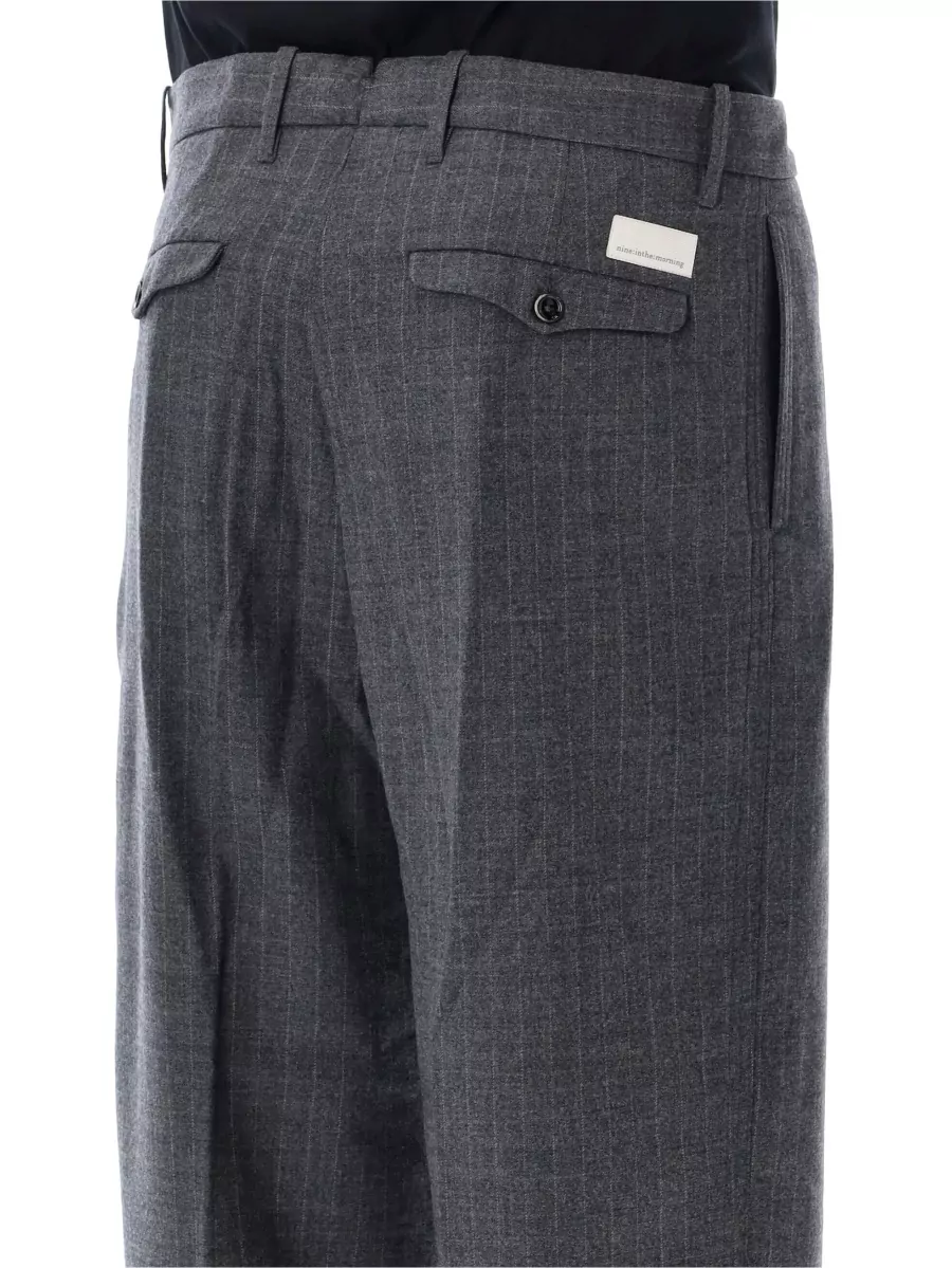 Nine In The Morning Wool Tailored Trousers