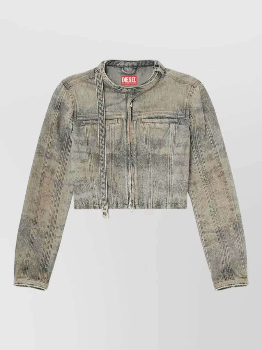 Diesel Denim Cropped Jacket