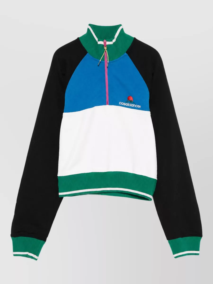 Casablanca colourblock sweatshirt