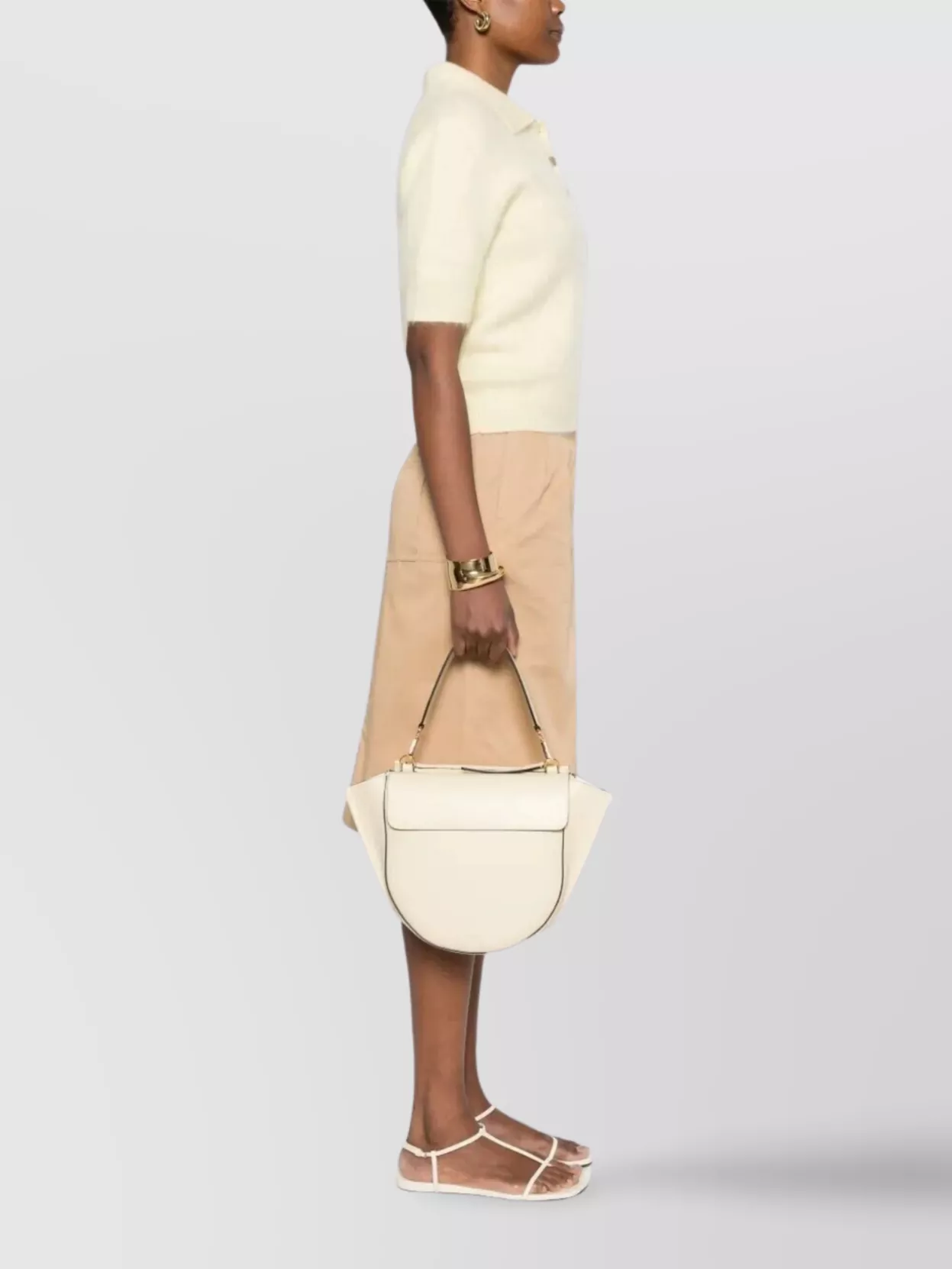 Wandler Medium Bag With Top Handle And Adjustable Strap