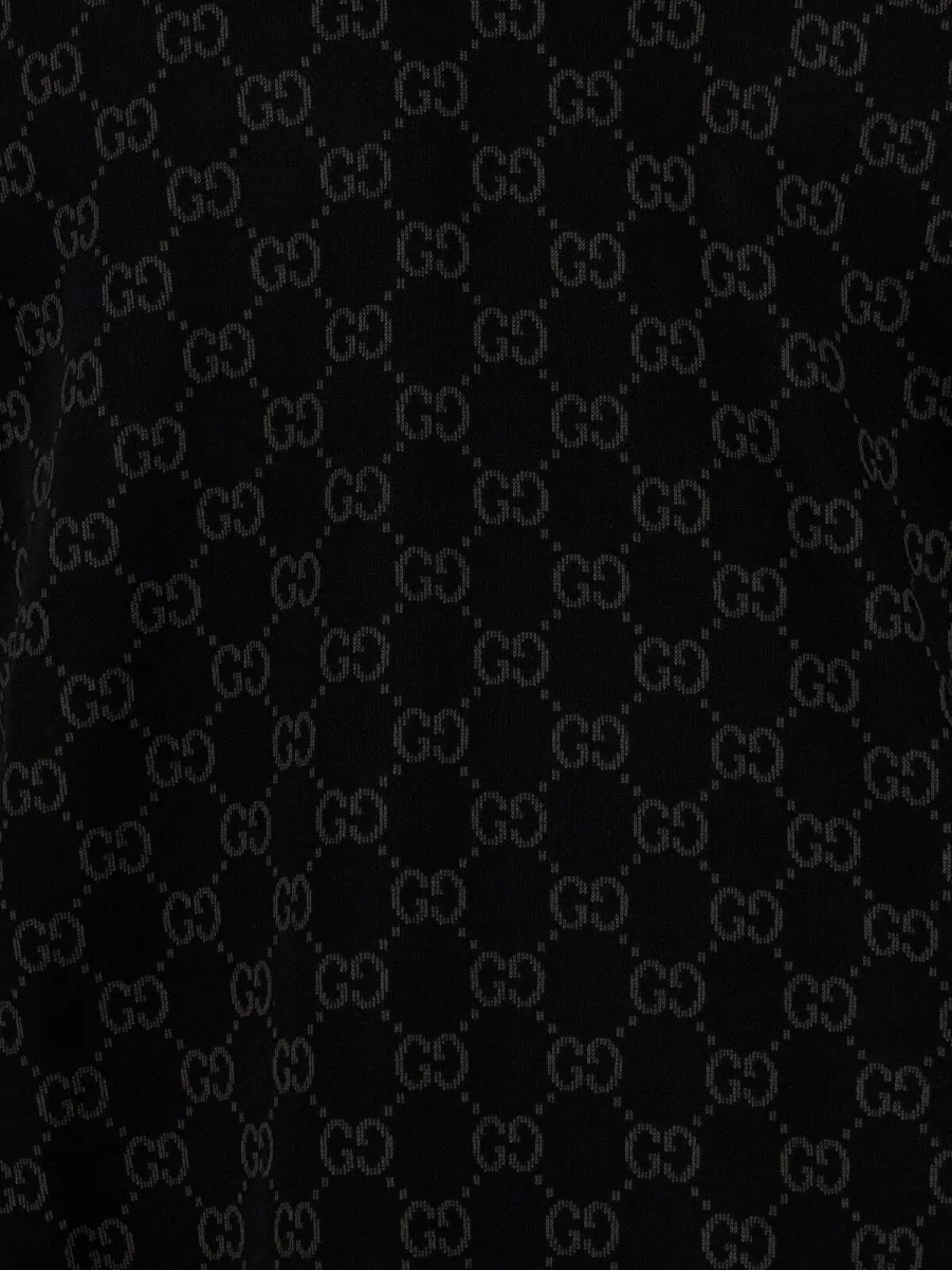 Gucci Fine-Knit Polo Shirt