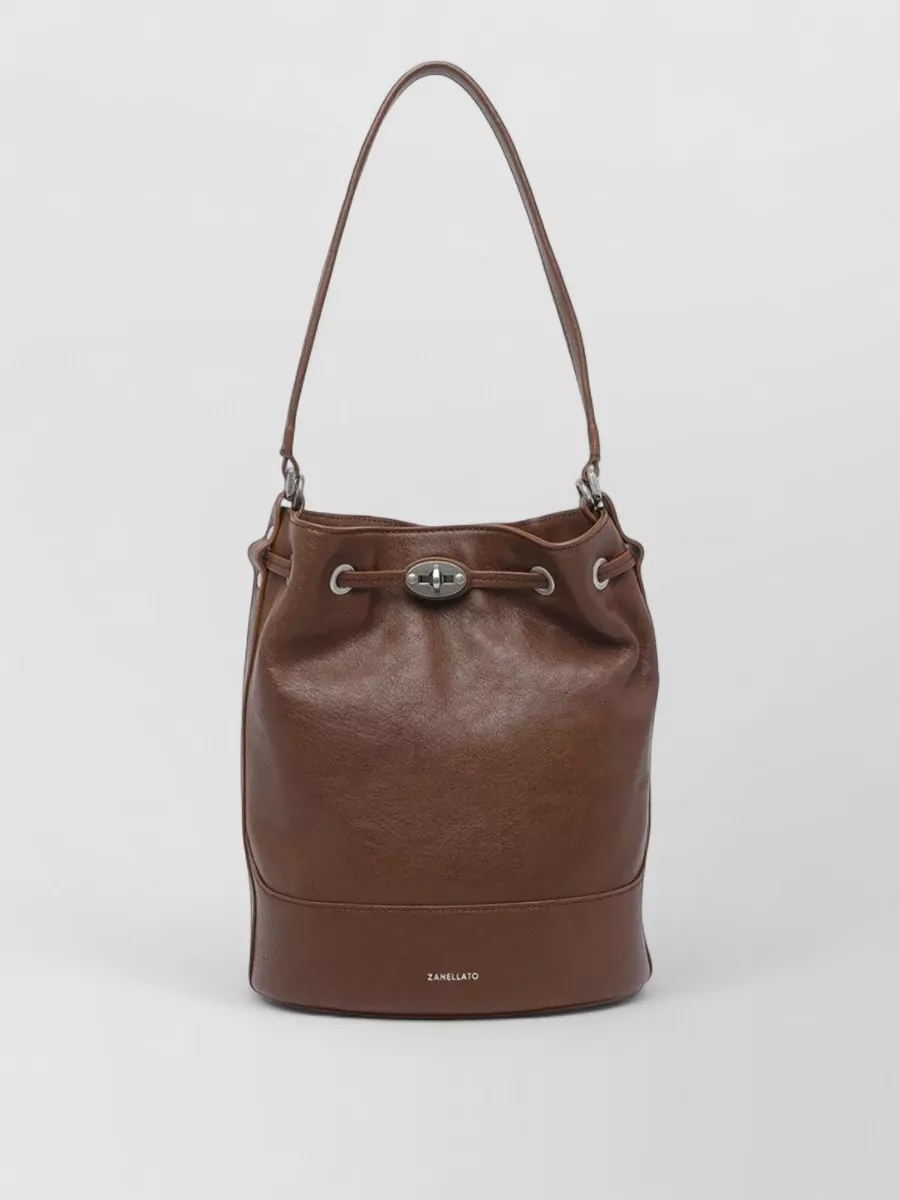 Zanellato leather bucket bag