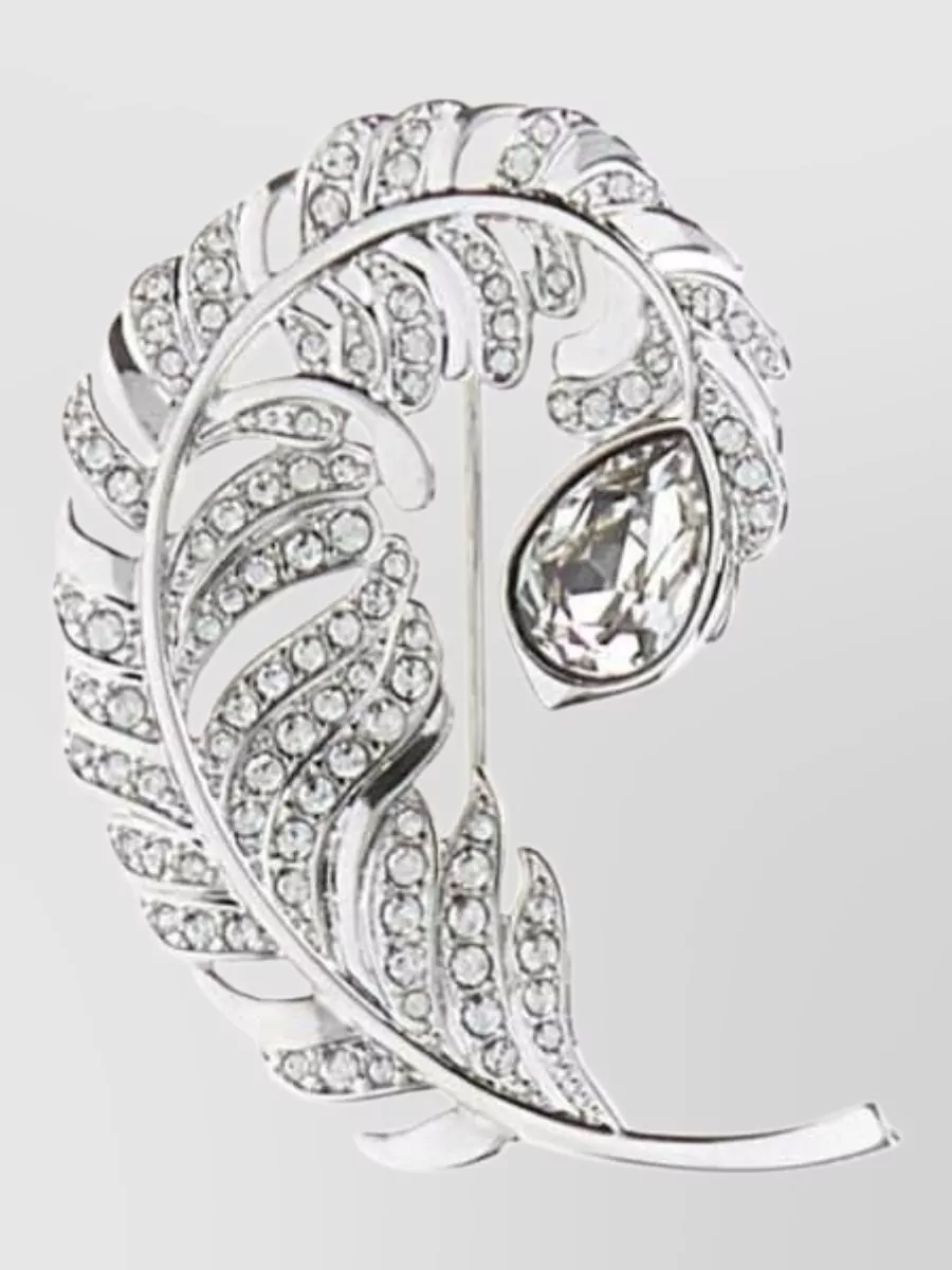 Swarovski Metal Brooch