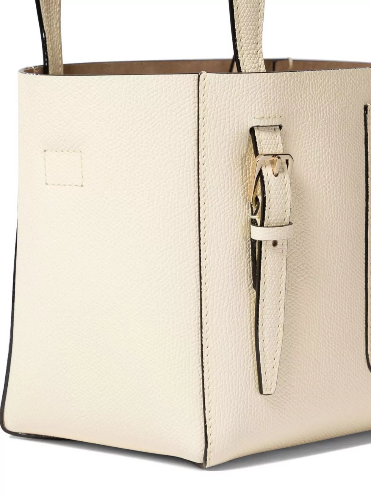 Valextra Structured Leather Tote Bag