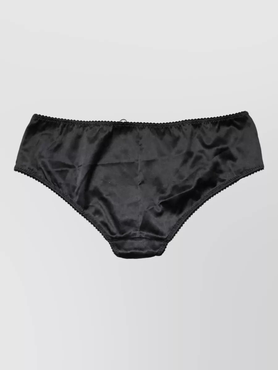 Dolce&Gabbana silk mid-rise briefs