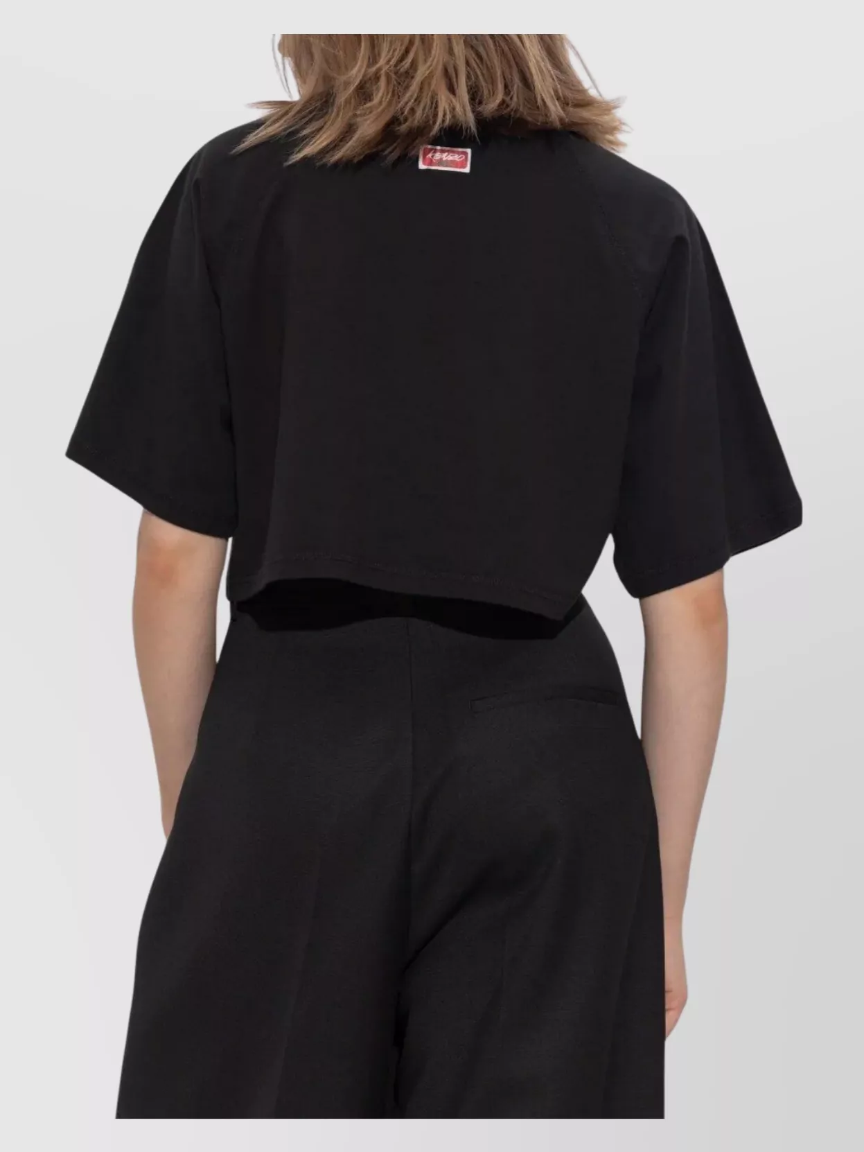 Kenzo Futura Boxy Cropped T-Shirt