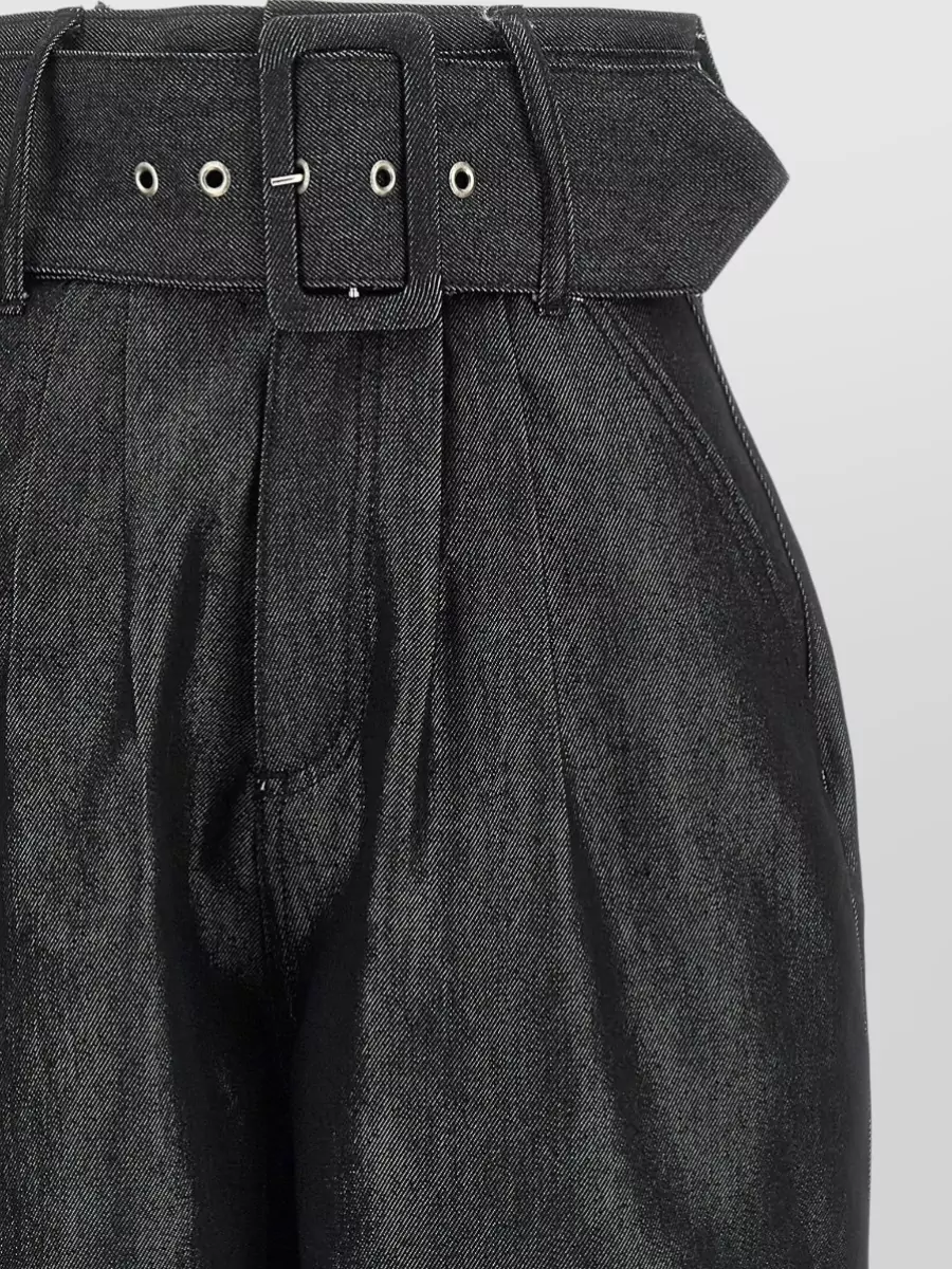 Rotate Birger Christensen High Waist Jeans Trousers Belt Loops