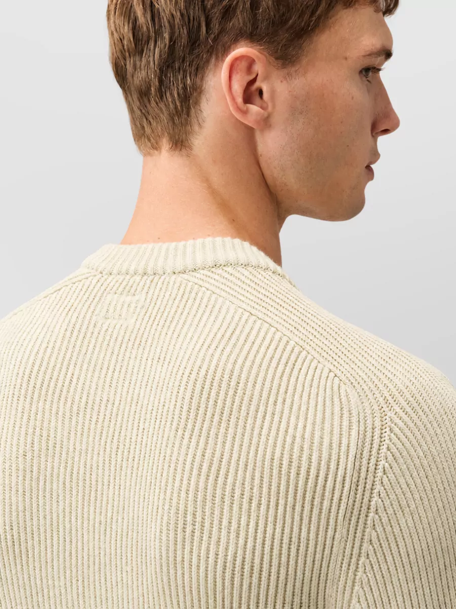 C.p. Company Ribbed Crewneck Sweater