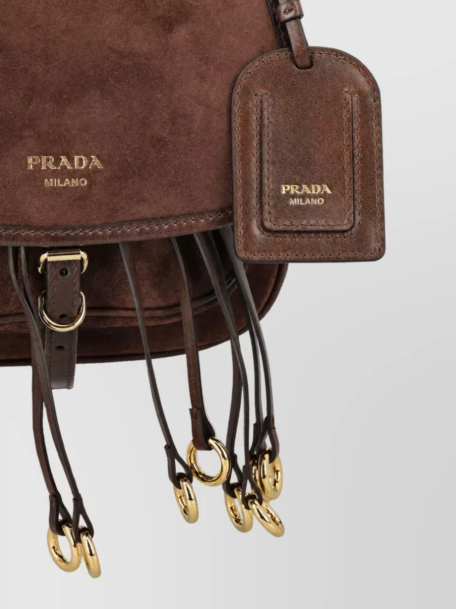 Prada Mini Leather Shoulder Bag