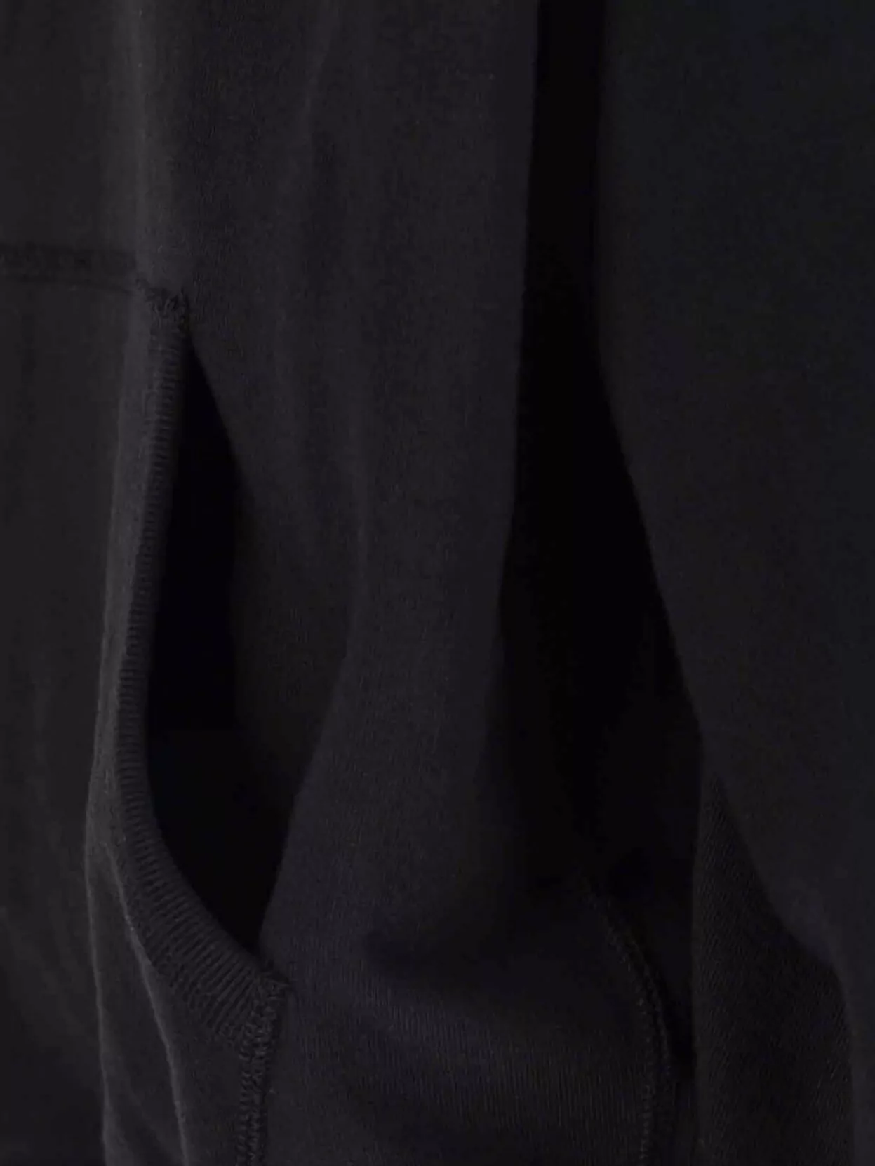 Junya Watanabe Hooded Sweatshirt With Front Pocket And Ribbed Cuffs