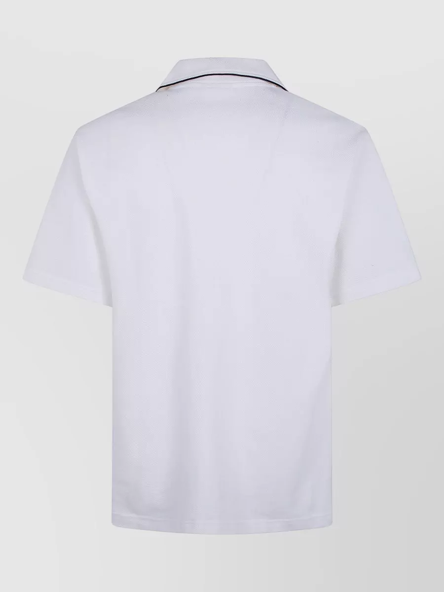 Drôle De Monsieur Cotton Polo Shirt