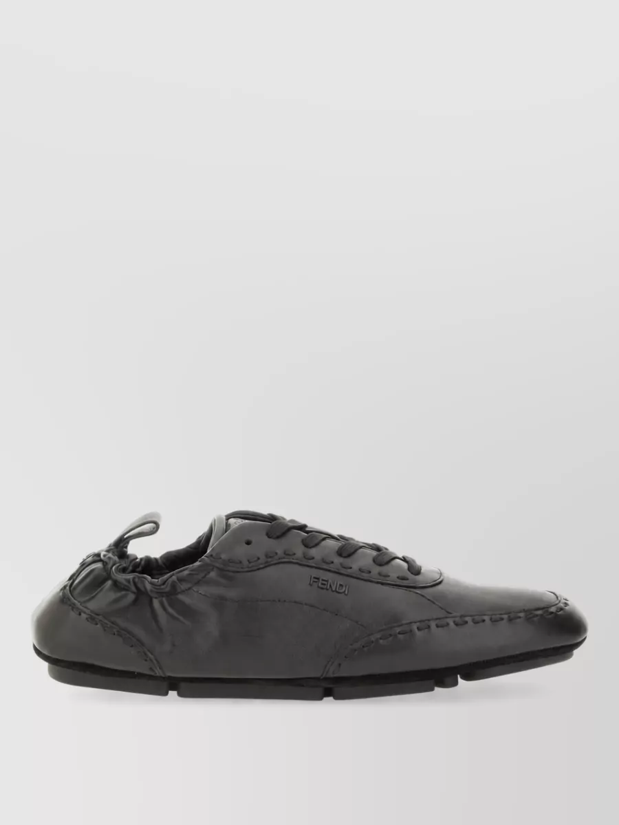 Fendi Leather Loafers