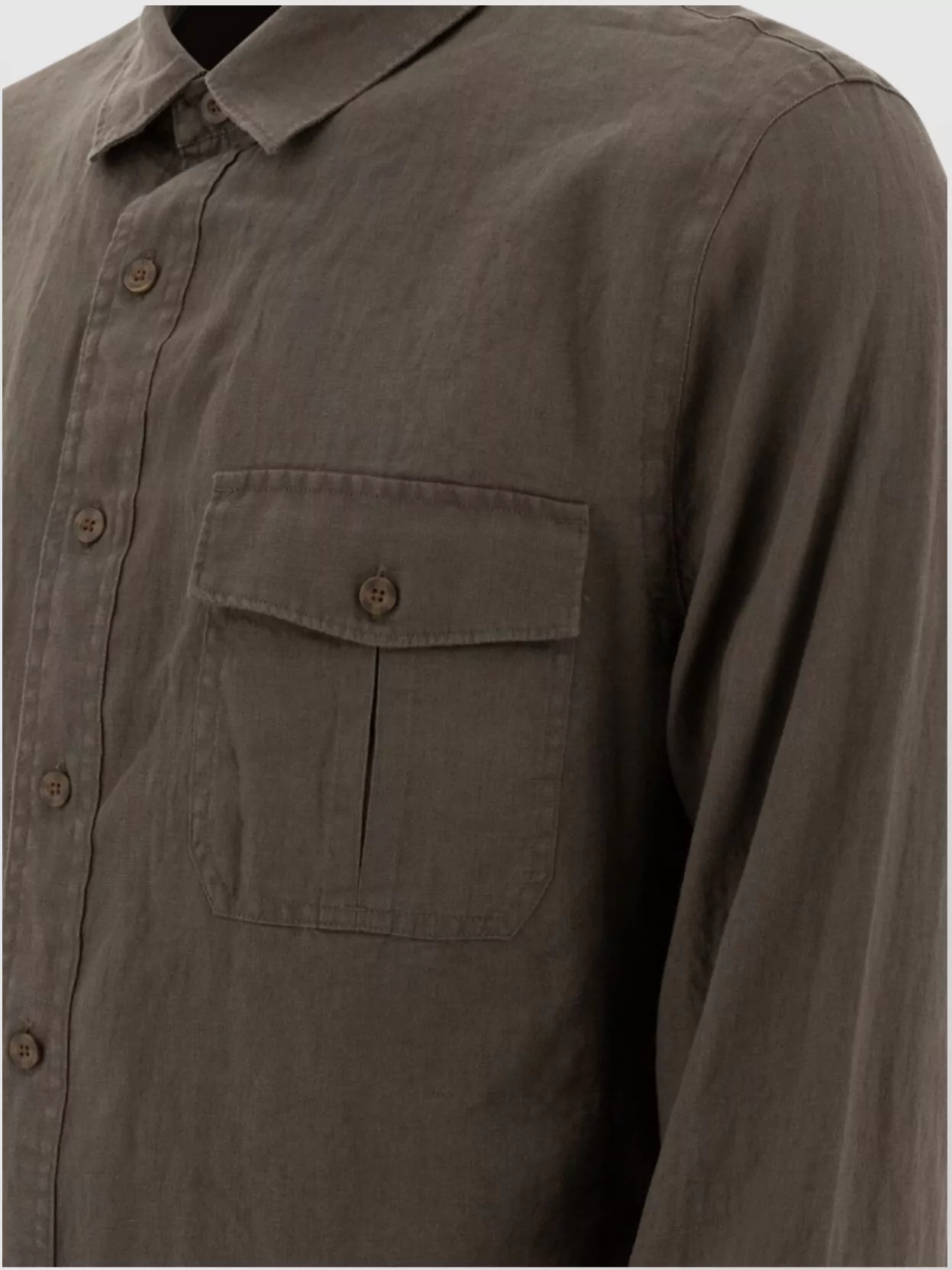Vince Shirt Long Sleeve Chest Pockets