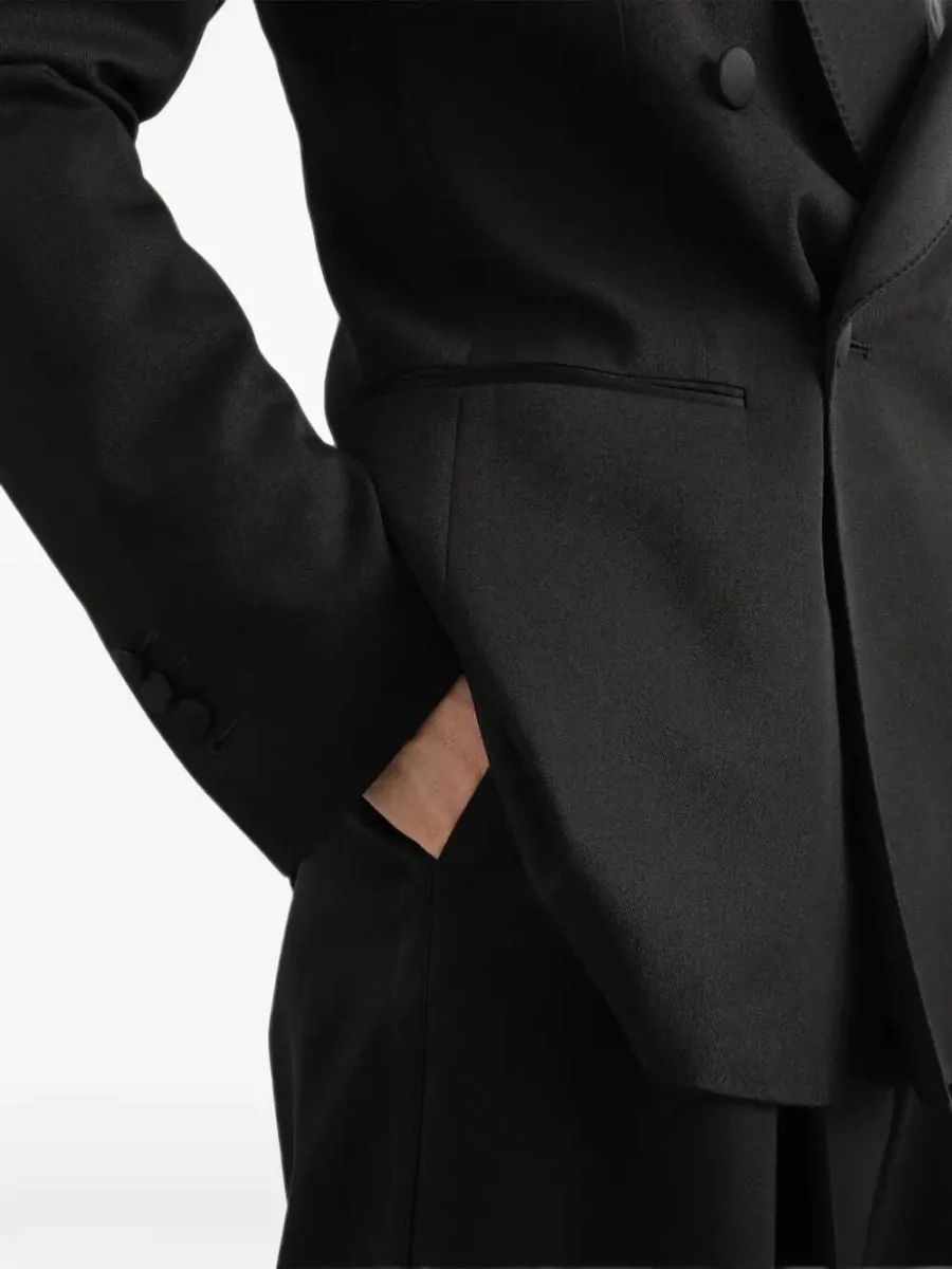Dolce&Gabbana Silk Double-Breasted Jacket