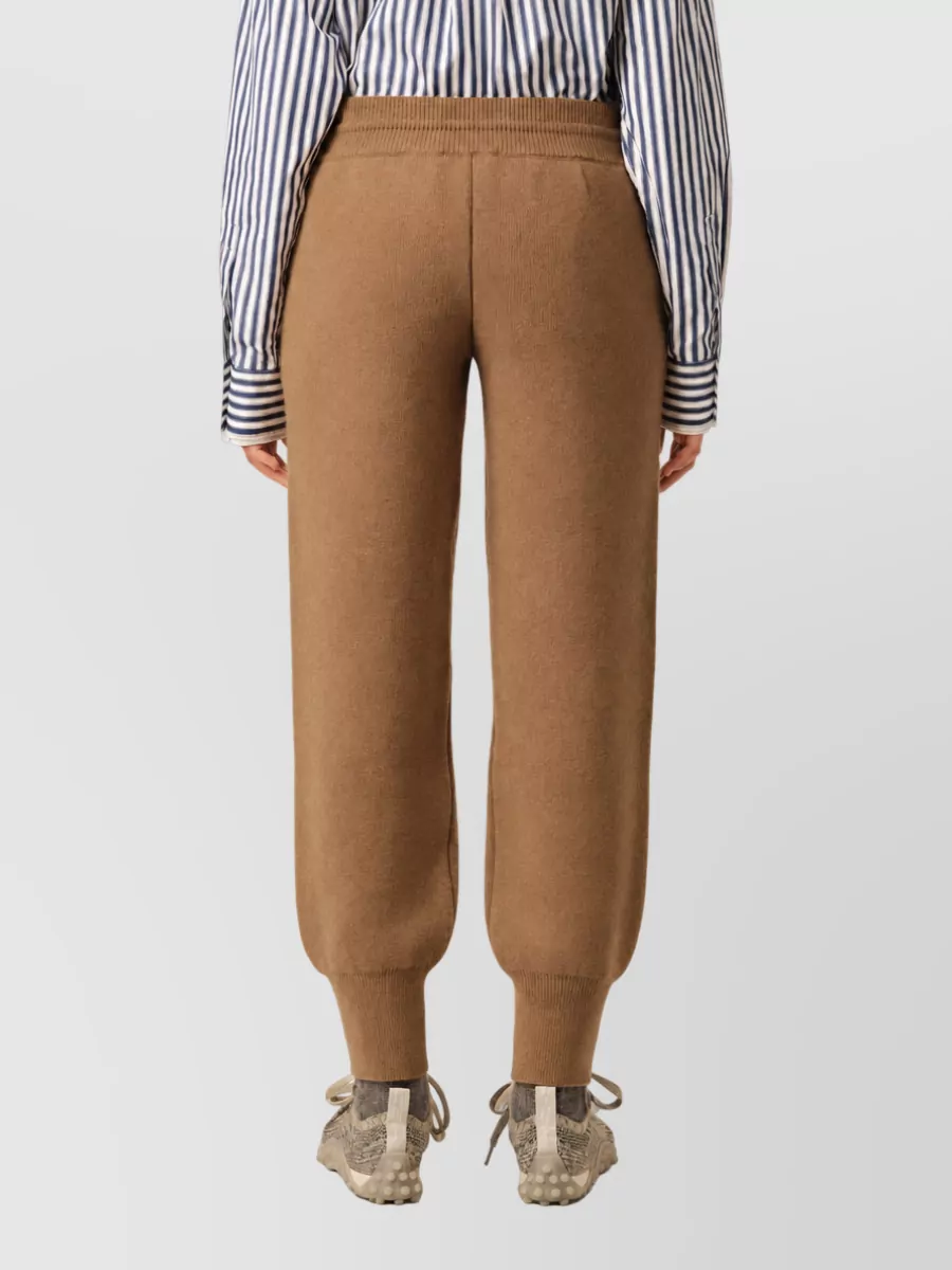 Ami Paris Wool Loose-Fit Jogging Trousers