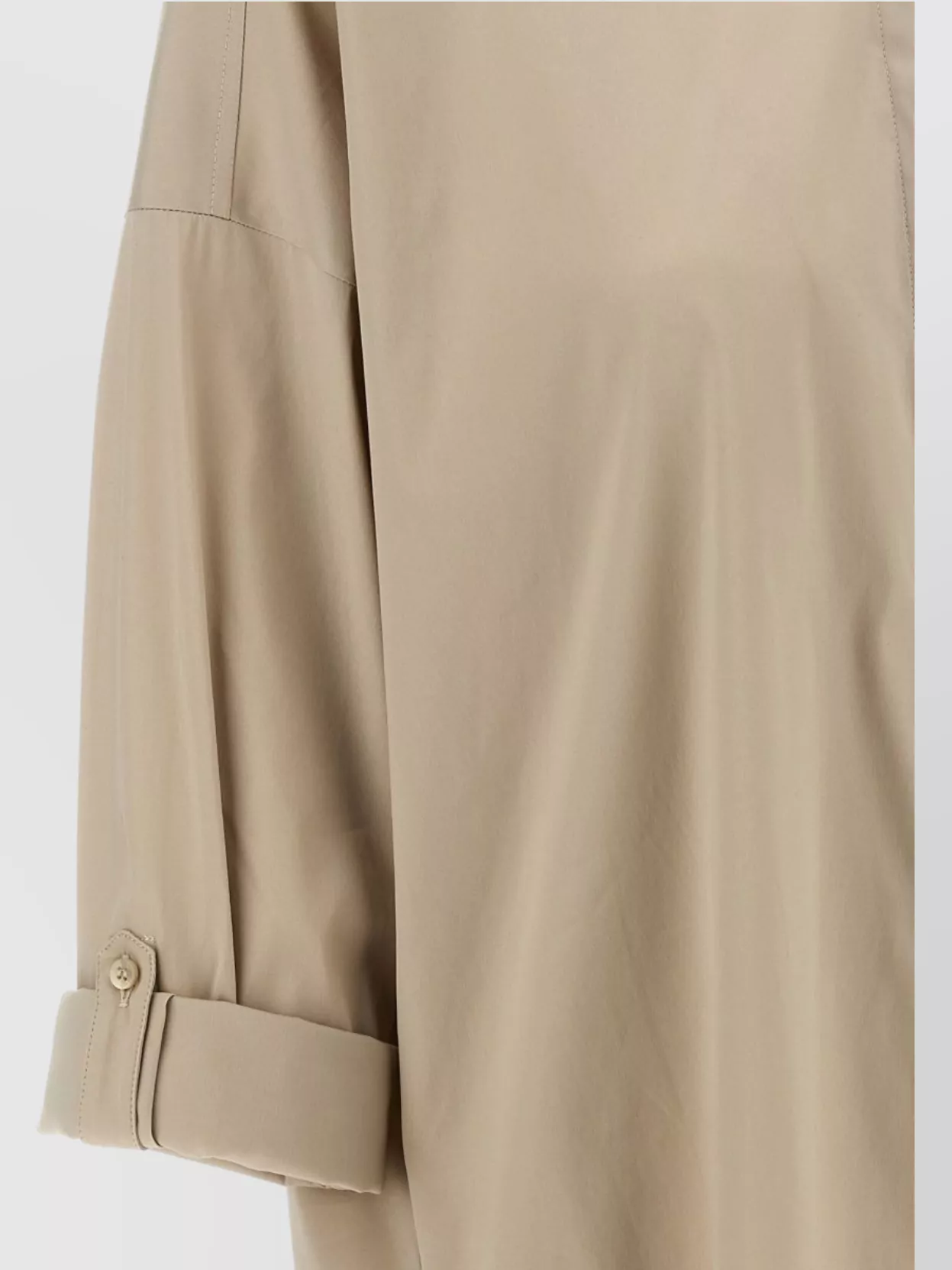 Shop Brunello Cucinelli Poplin Shirt With Back Yoke And Collar