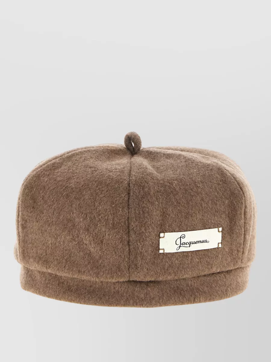 Jacquemus virgin wool paneled basque headband