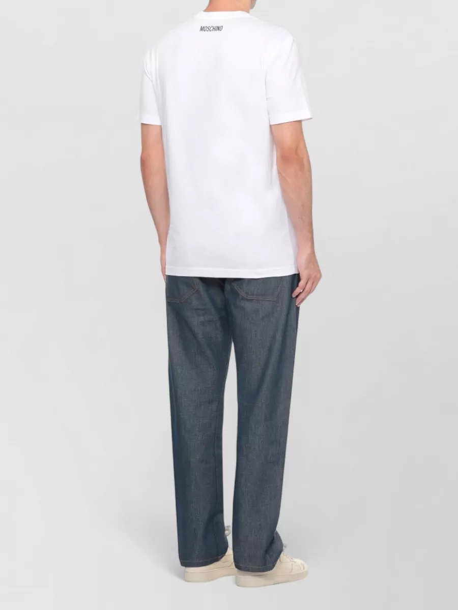 Moschino Cotton Printed Short-Sleeve T-Shirt