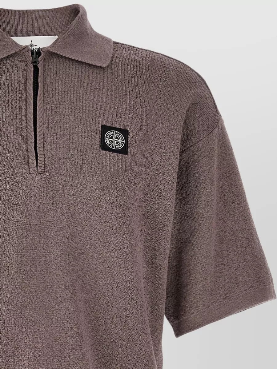 Stone Island 5100021 Shirt Polo Collar Short Sleeves