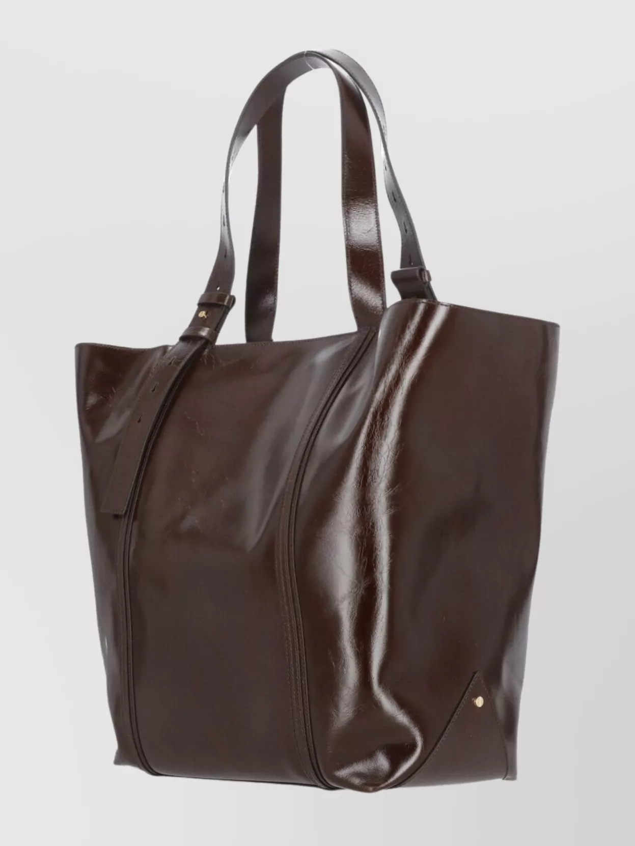 Golden Goose Versatile Tote Bag Adjustable Straps In Burgundy