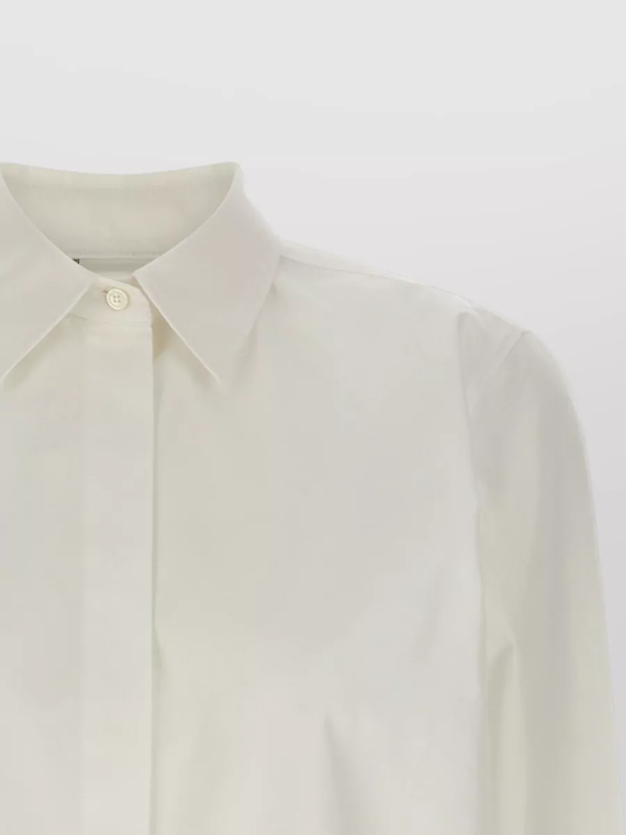 Max Mara Cotton Long-Sleeve Shirt