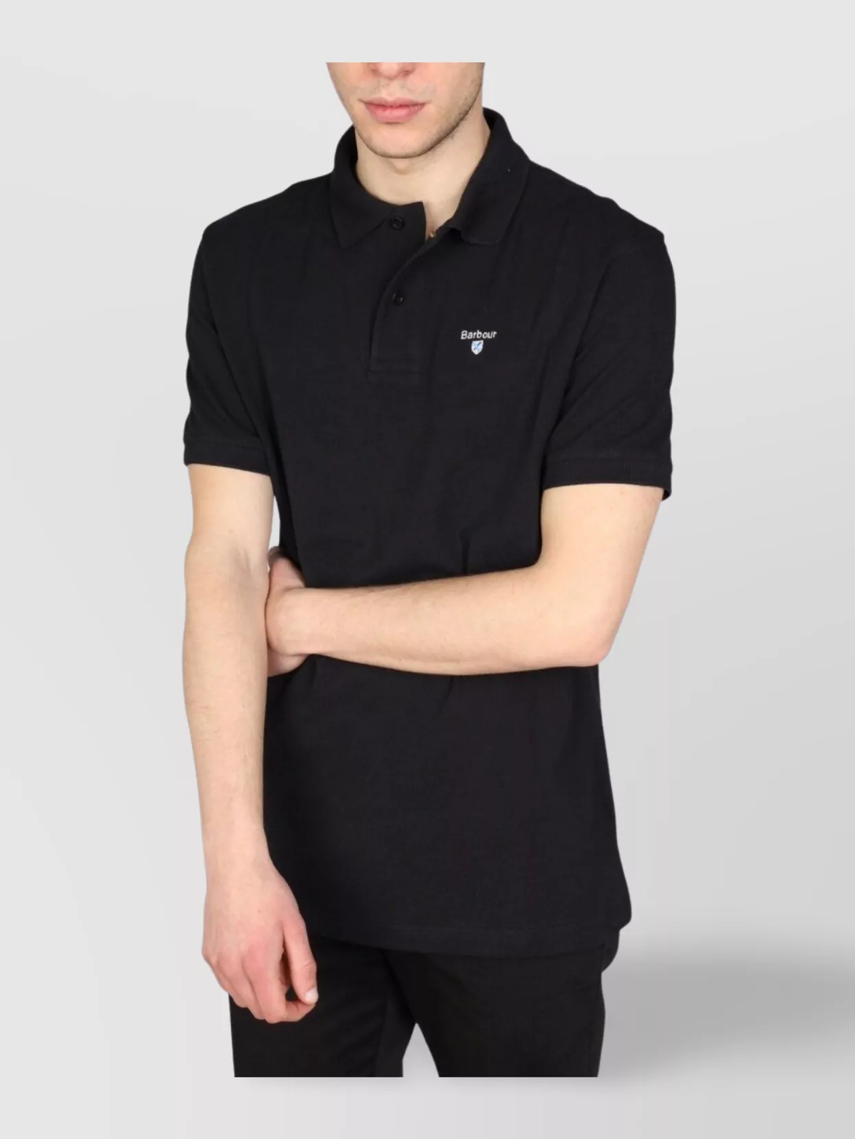 Shop Barbour Polo Shirt Short Sleeves