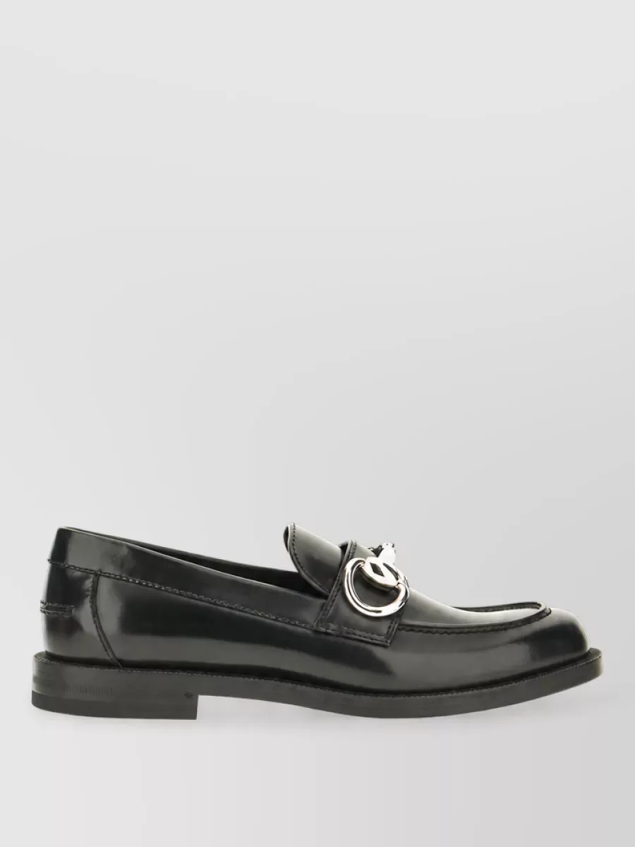 Gucci Leather Boulevard Loafers