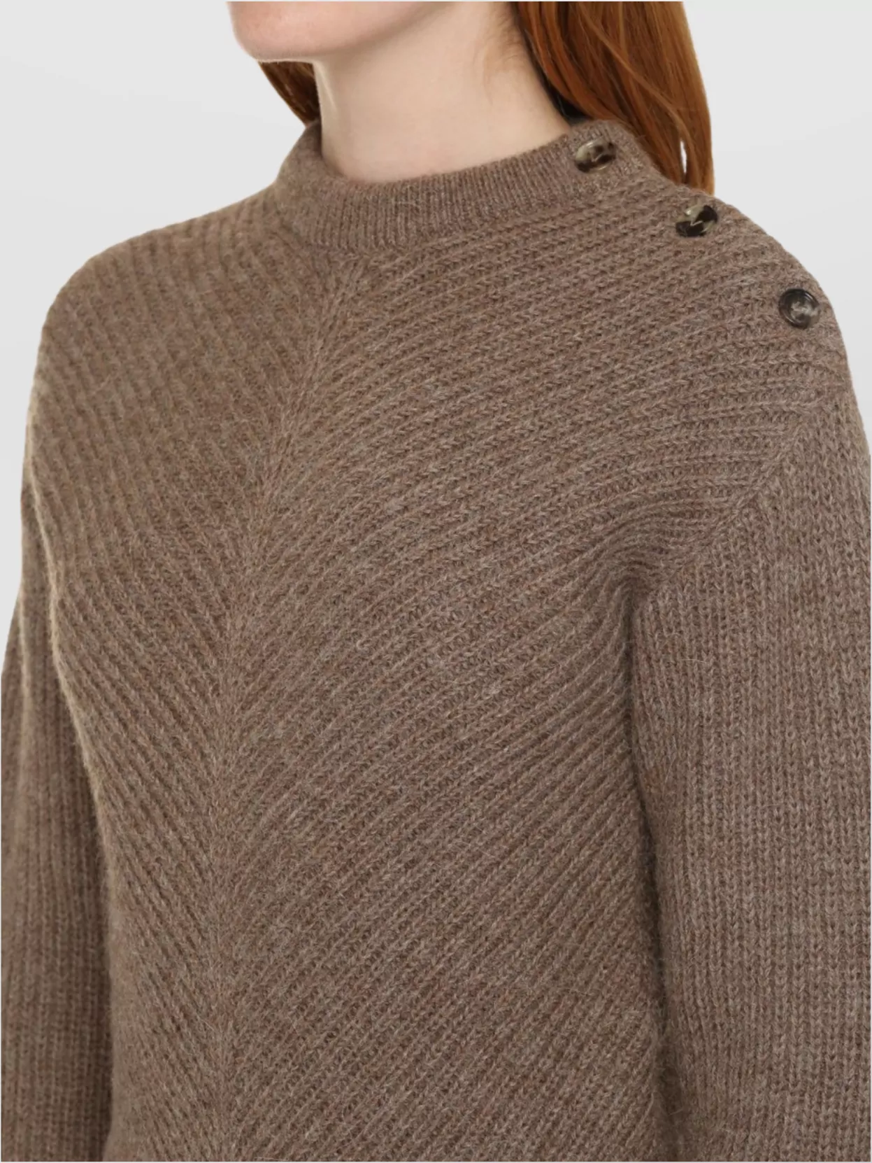 Bottega Veneta Crew-Neck Sweater In Textured Knit
