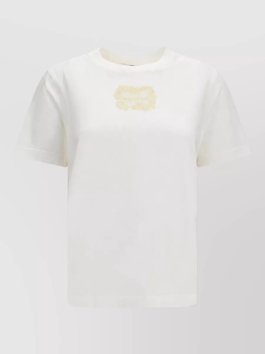 Alexander McQueen embroidered logo cotton t-shirt