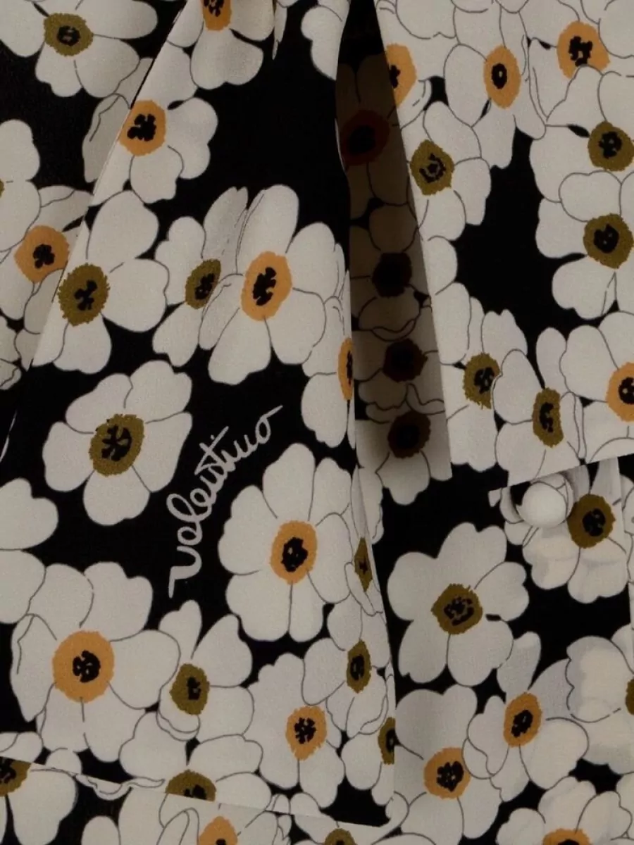 Valentino Garavani Silk Printed Blouse