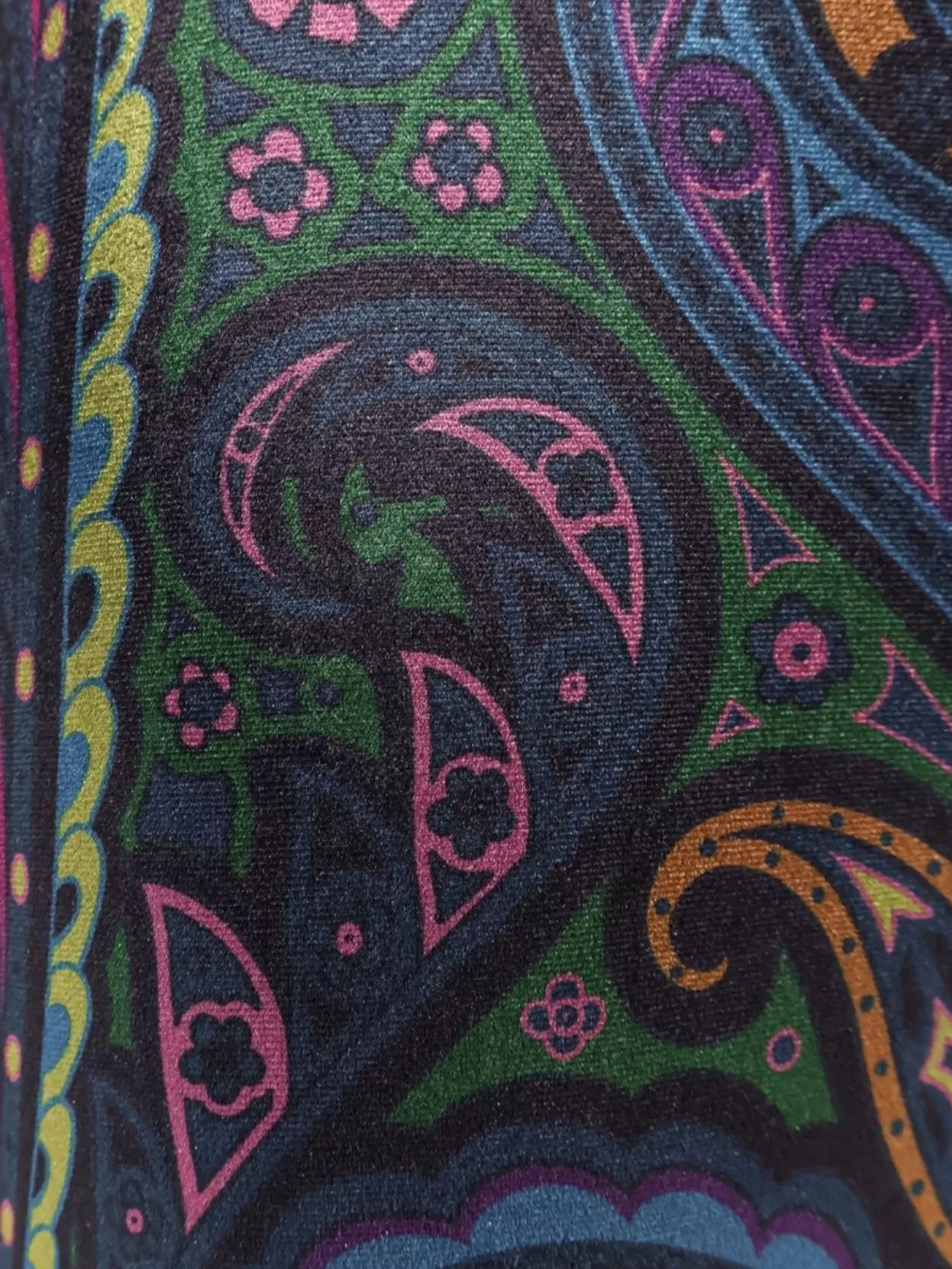 Etro Paisley Print Chenille Trousers