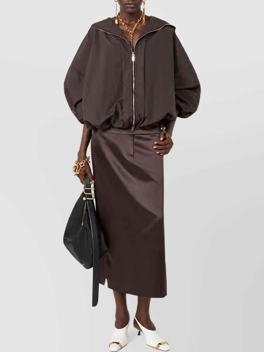 Sportmax Hooded Oversized Jacket