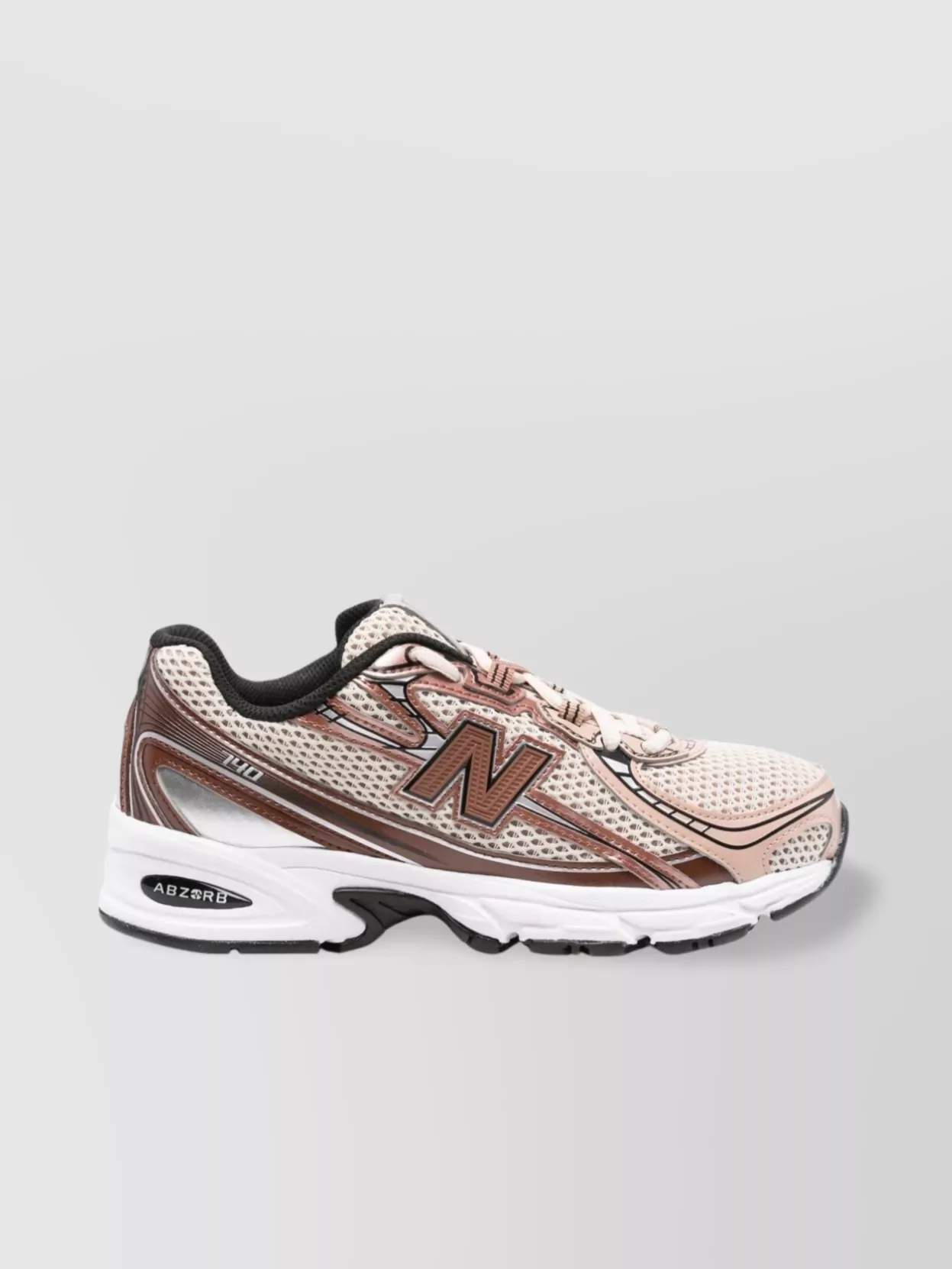 New Balance Mesh panel rubber sole sneakers The Fashion Square
