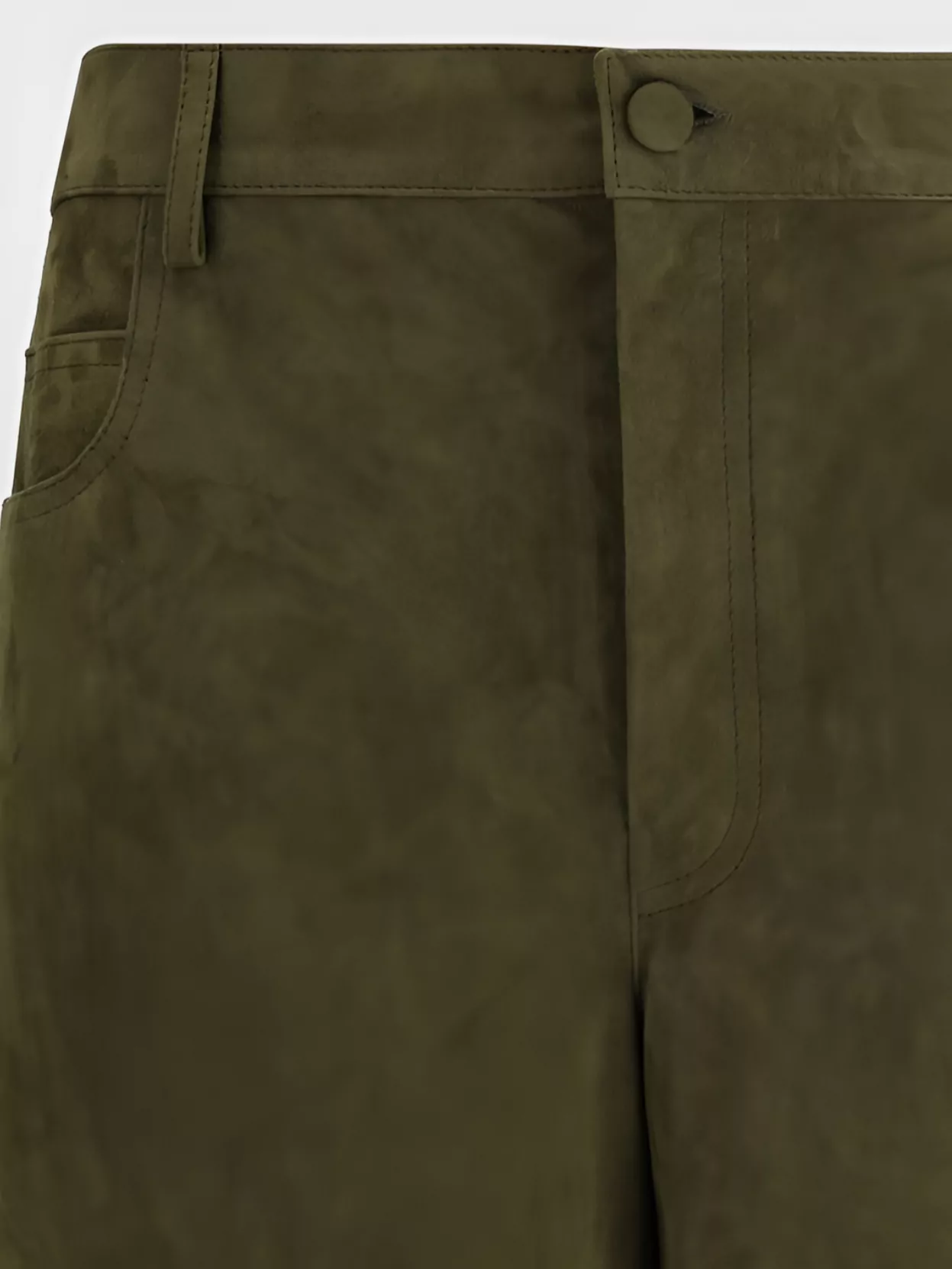 Marni Wide Leg Suede Trousers