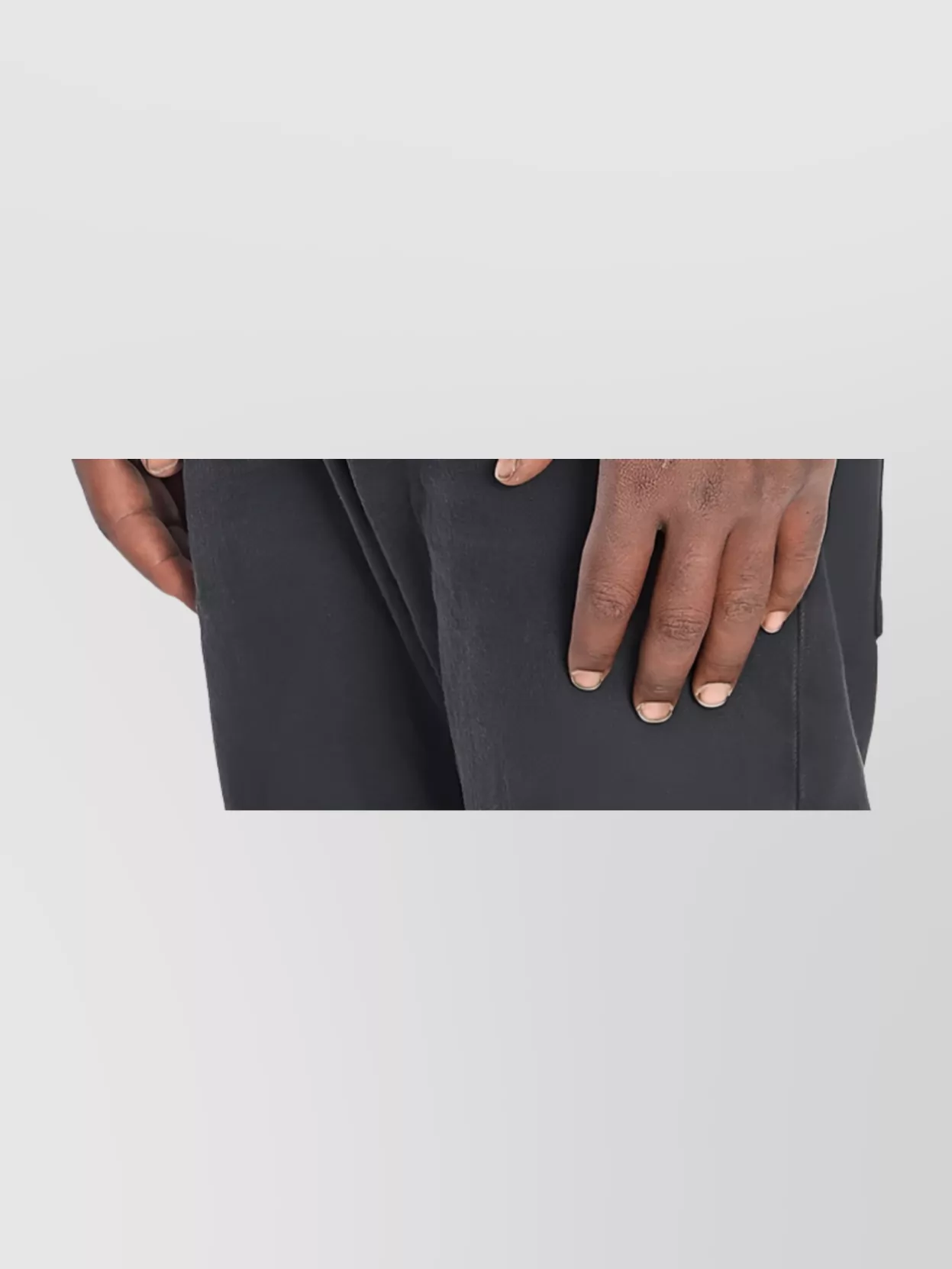 Ami Paris Polo Sweater Felted Effect