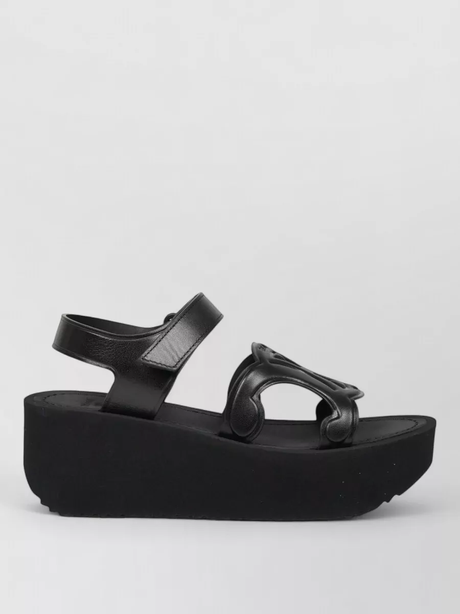 Celine Leather Sunny Slides
