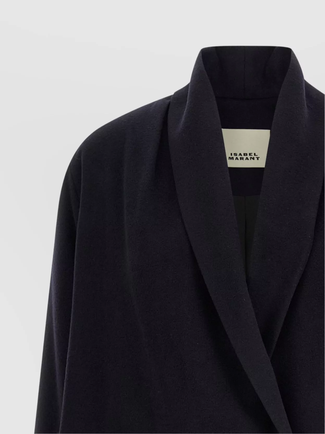Isabel Marant 'Sophie' Double-Breasted Coat Shawl Collar